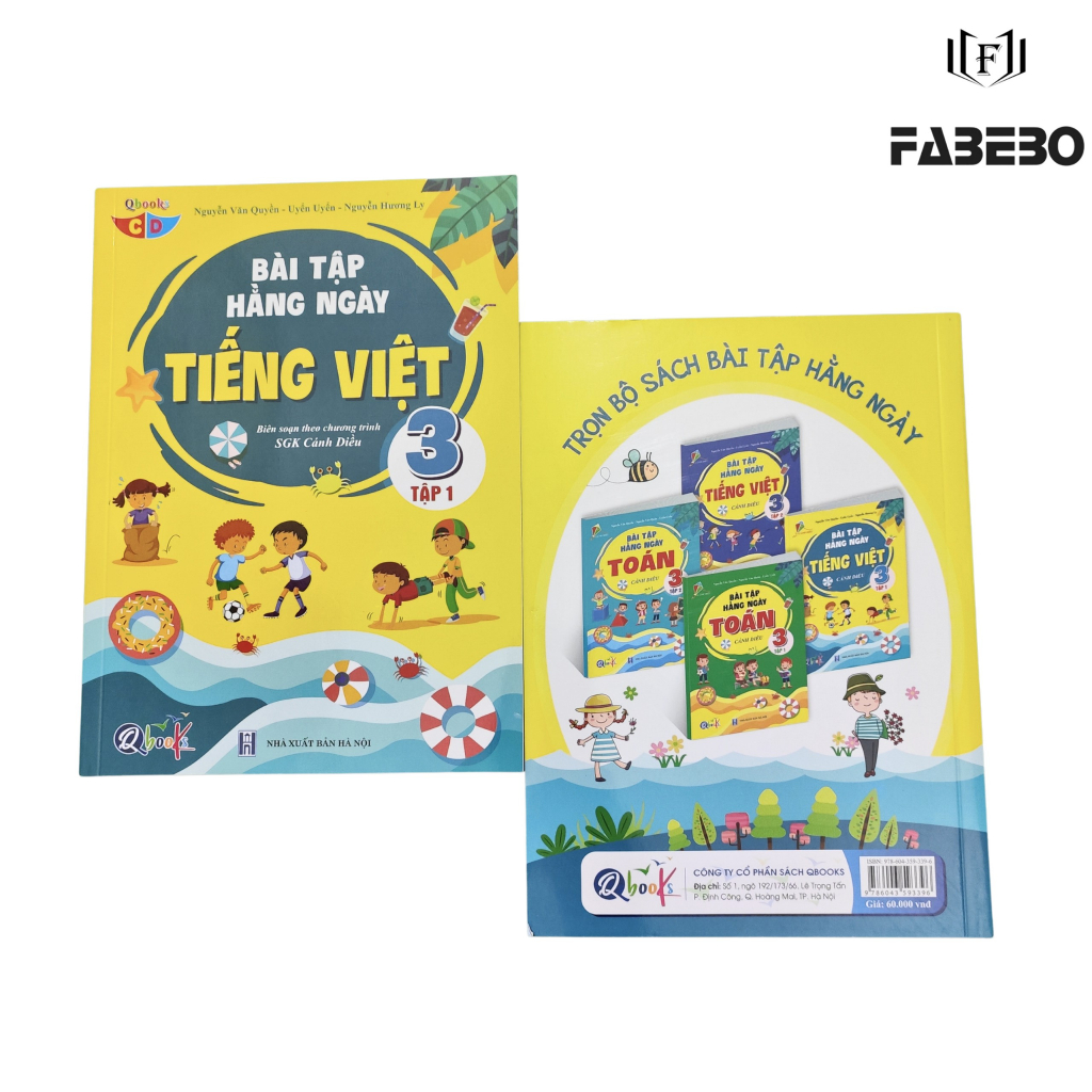Combo Bài tập hàng ngày lớp 3 tập 1- Cánh Diều