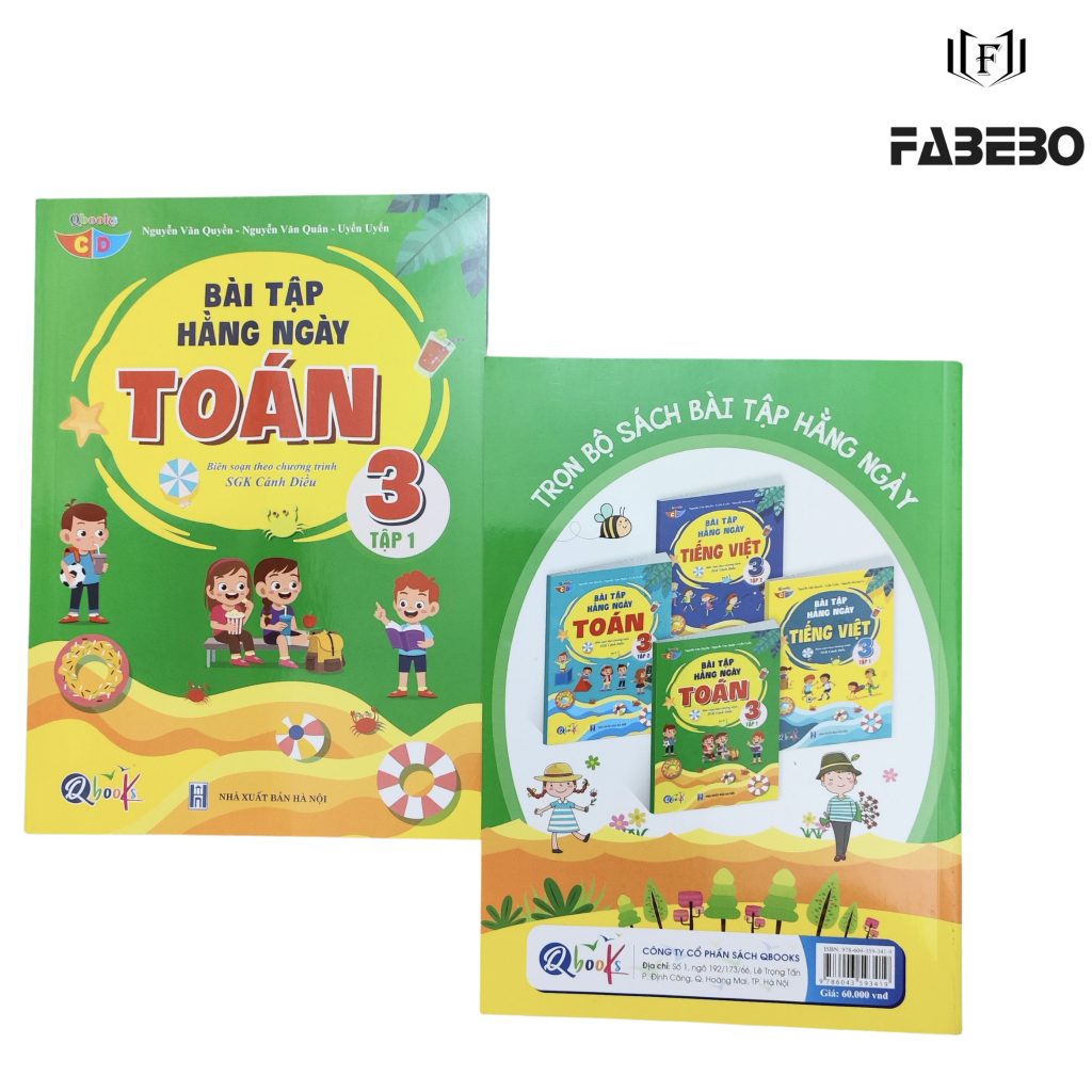 Combo Bài tập hàng ngày lớp 3 tập 1- Cánh Diều