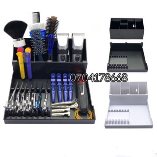 Khay nhựa đựng tông đơ kéo lược-Khay đựng đồ nghề tóc