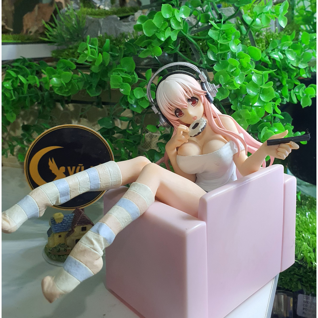 Super Sonico chính hãng FuRyu, mô hính nhân vật Sonico phiên bản Close Coverage of Life Snack Time, Anime figure Nhật