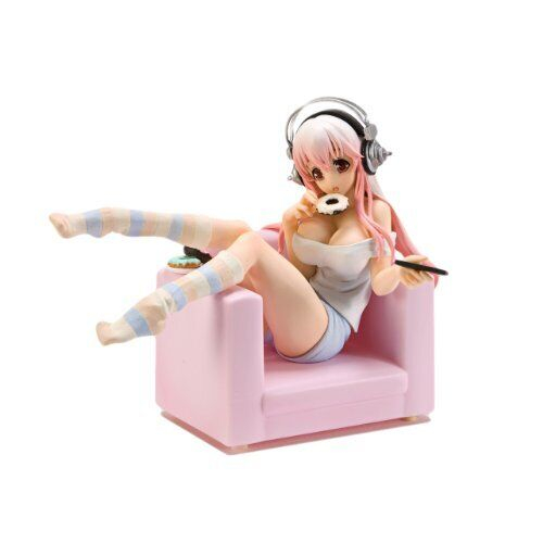 Super Sonico chính hãng FuRyu, mô hính nhân vật Sonico phiên bản Close Coverage of Life Snack Time, Anime figure Nhật