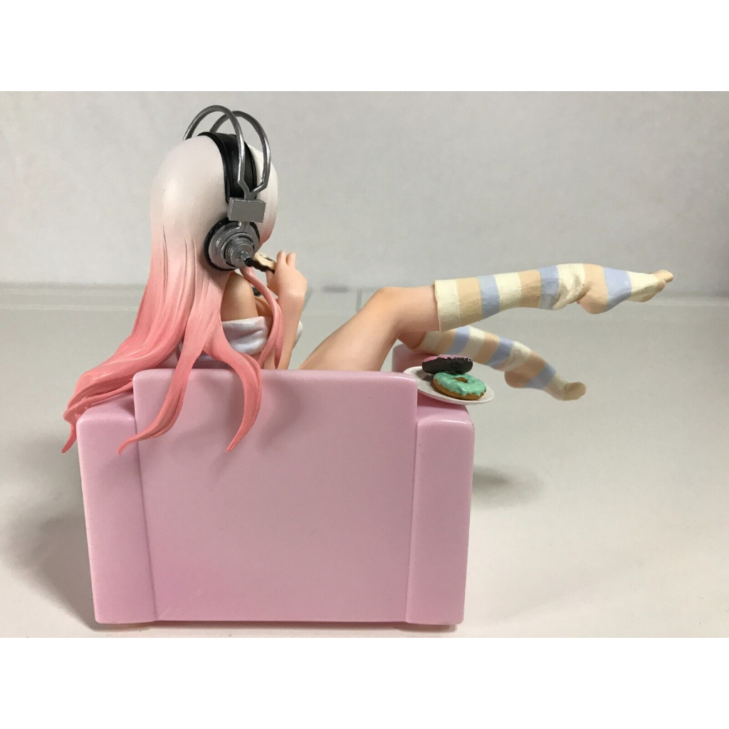 Super Sonico chính hãng FuRyu, mô hính nhân vật Sonico phiên bản Close Coverage of Life Snack Time, Anime figure Nhật