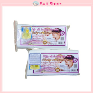 Khăn giấy khô đa năng Hiền Trang túi zip cho mẹ và bé