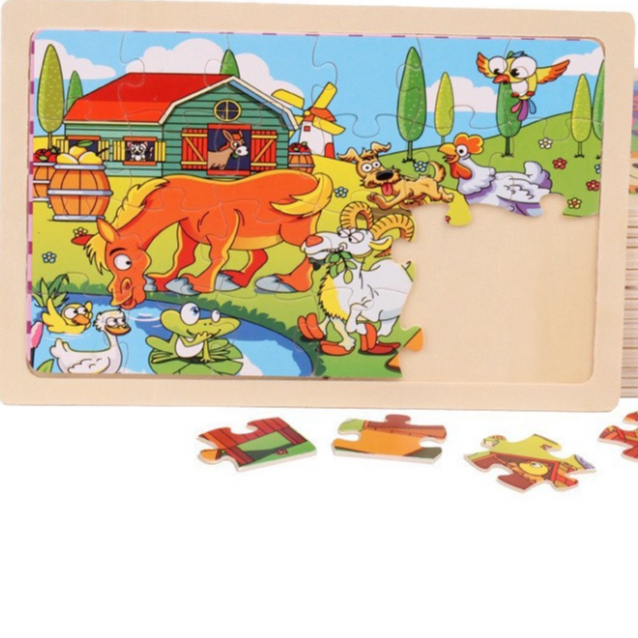 Tranh ghép hình - Tranh ghép hình cho bé từ 3,24,60,200 mảnh món quà cho bé phát triển tư duy trí tuệ mẫu mới 2023