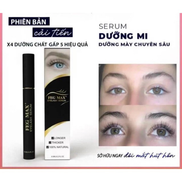 Dưỡng Lông Mày & Lông Mi Siêu Dài Dày Dậm FeggMax