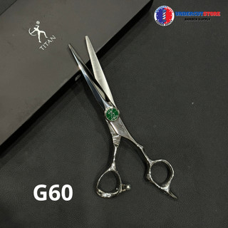 Kéo Cắt Tóc Titan G60 - Kéo Tỉa Tóc Titan G630H - 6inch - Hàng Chính Hãng
