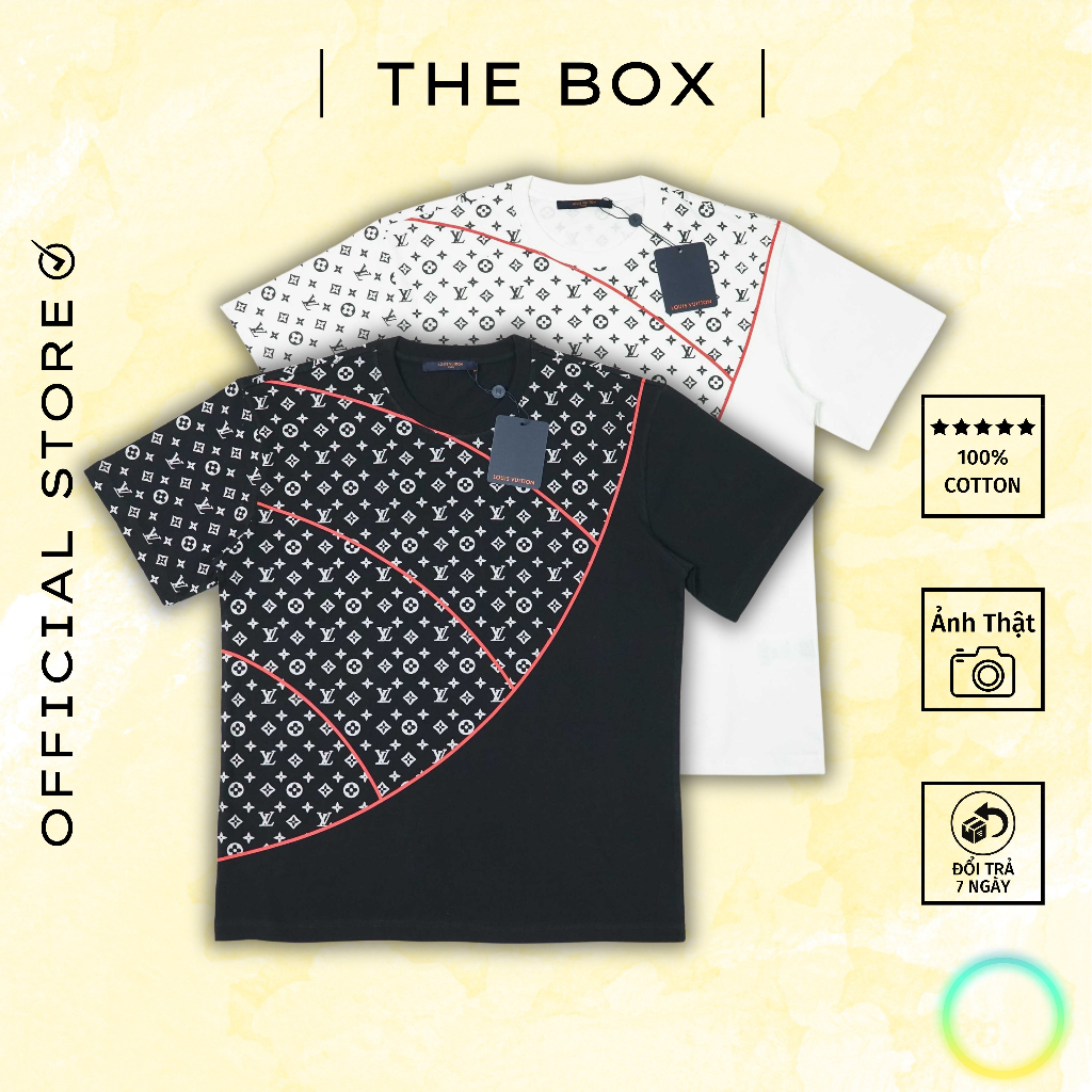 Áo thun unisex Lờ Vê Red Line form rộng bản cao cấp PREMIUM 1:1 || THE BOX STUDIO