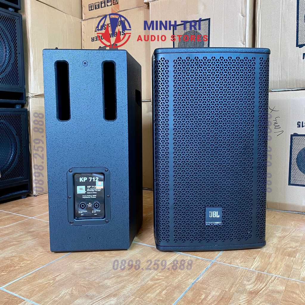 Đôi Loa Full Bass 30 Jbl Kp 712 700W Tặng 2 Khẩu +10M Dây, Hát Karaoke Gia Đình Chất Âm Hay, Mạnh Mẽ - Minh Trí Audio