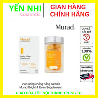 [Mã COSDAY328 -10% đơn 150K] [[mẫu mới][CÓ BILL] Viên Uống Chống Nắng Nội Sinh Murad Chiết Xuất Từ Quả Lựu hộp 60 viên