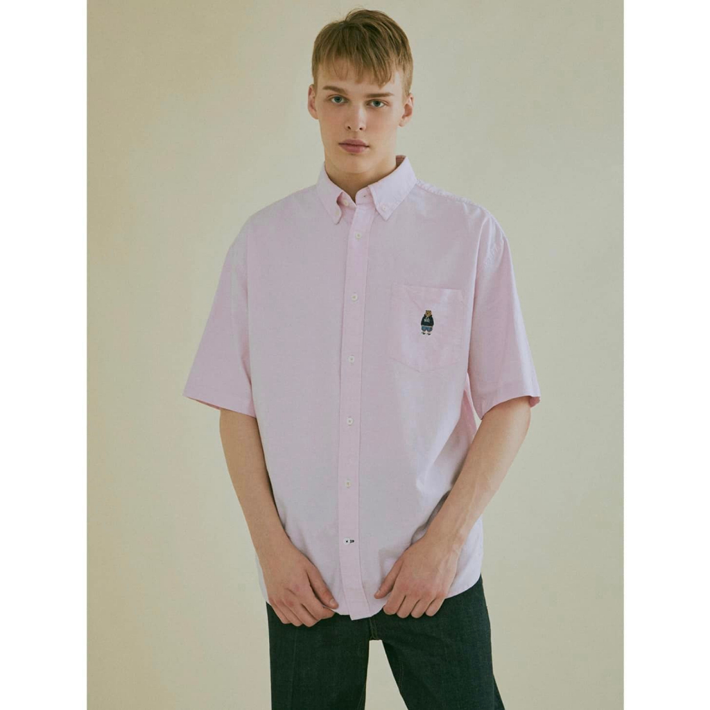 Áo sơmi tay ngắn form rộng gom sale 90%