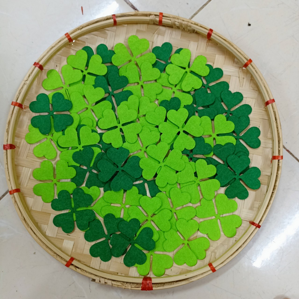 TÚI 50 LÁ NỈ KÍCH THƯỚC 5CM VÀ 7CM