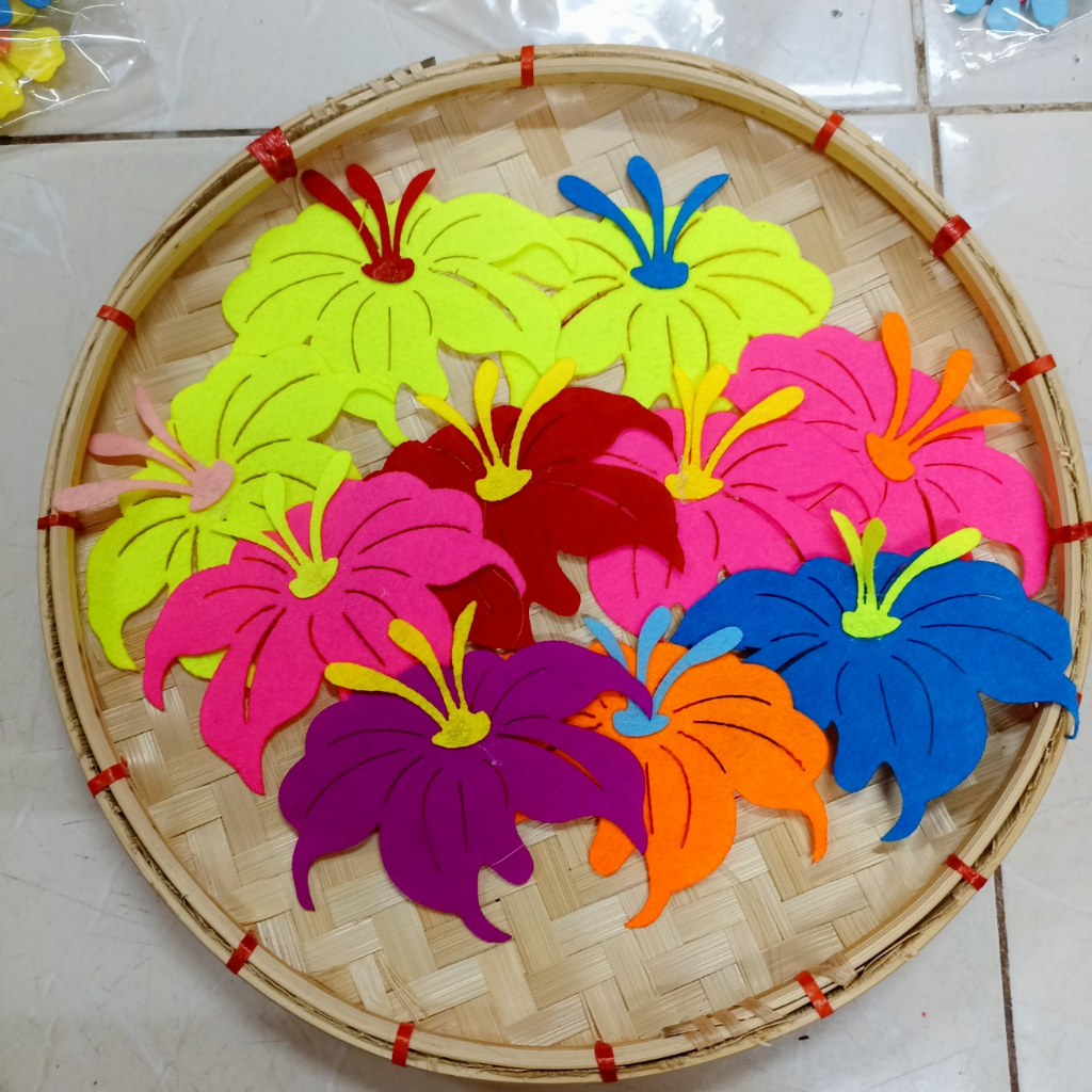 TÚI 12 BÔNG HOA  NỈ 10CM