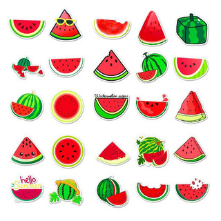 Sticker dưa hấu