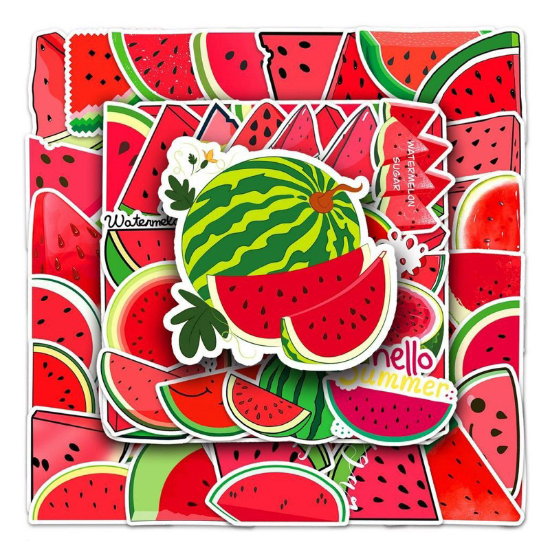 Sticker dưa hấu