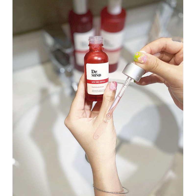 Tinh chất cấp ẩm và làm dịu da dành cho da nhạy cảm Dr.Mind Apot Red Ampule 30ml