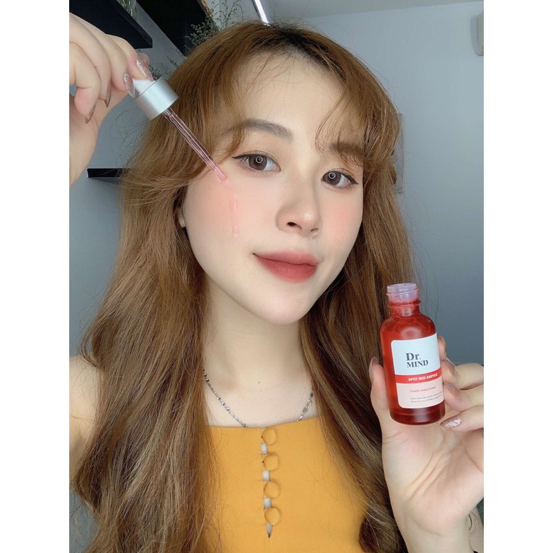 Tinh chất cấp ẩm và làm dịu da dành cho da nhạy cảm Dr.Mind Apot Red Ampule 30ml