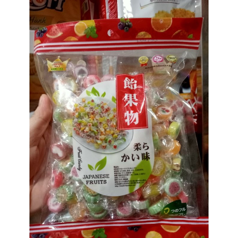 Kẹo tròn 8 vị hương trái cây