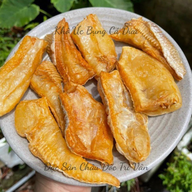 Khô Ức Cá Dứa - Bụng Cá Dứa 3 Nắng Mỡ Béo Thơm Ngon 500Gr Đặc Sản Châu Đốc Trí Vân TV59