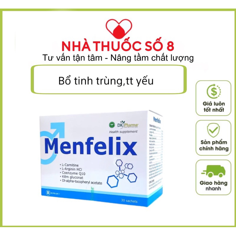 Combo Menfelix-Ovaceptil tăng thụ thai