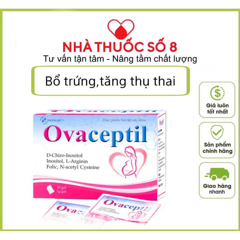 Combo Menfelix-Ovaceptil tăng thụ thai