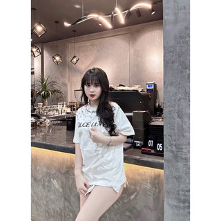 Áo phông đính đá DCL viền vai