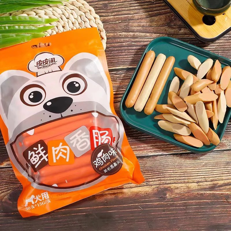 Xúc Xích Dinh Dưỡng TAOTAO Cho Chó Và Mèo gói 30 cây