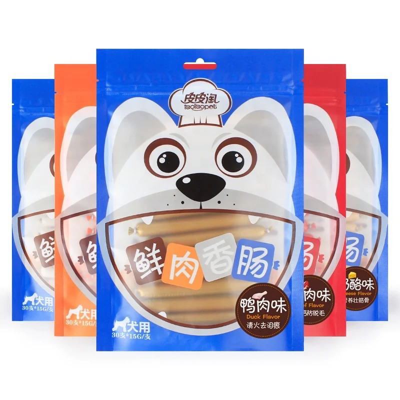 Xúc Xích Dinh Dưỡng TAOTAO Cho Chó Và Mèo gói 30 cây