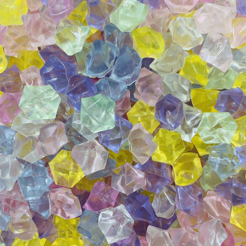 Combo 20 viên sỏi dạ quang trang trí nhà búp bê, nhà mô hình DIY