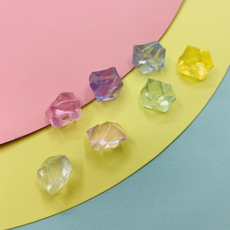 Combo 20 viên sỏi dạ quang trang trí nhà búp bê, nhà mô hình DIY