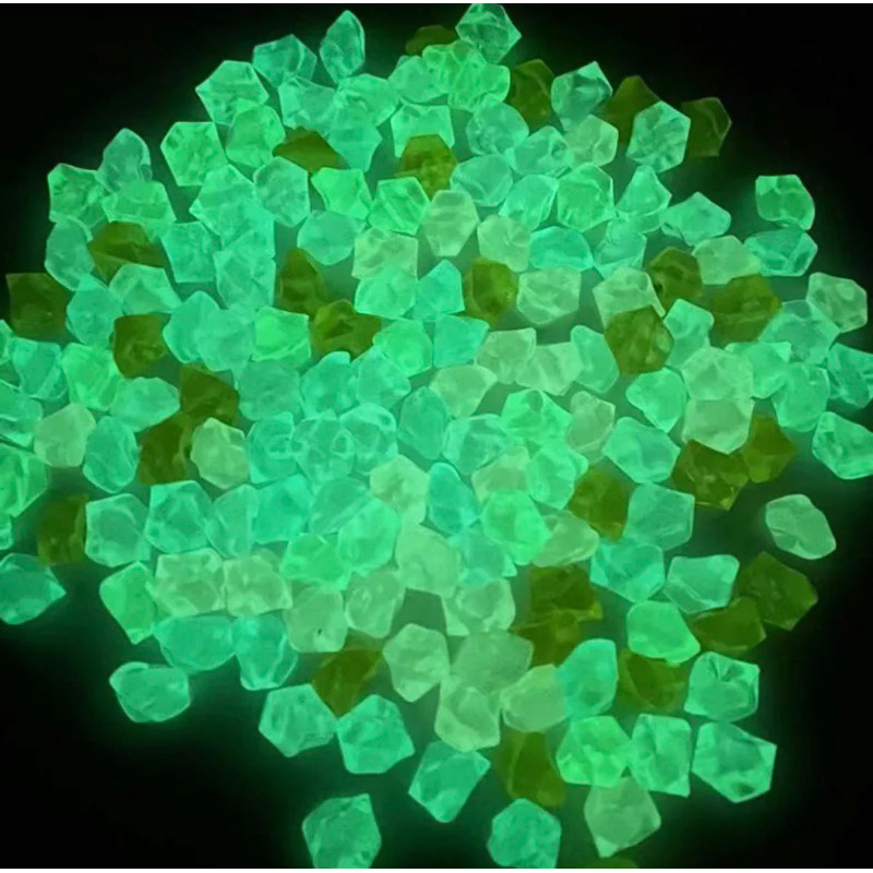 Combo 20 viên sỏi dạ quang trang trí nhà búp bê, nhà mô hình DIY