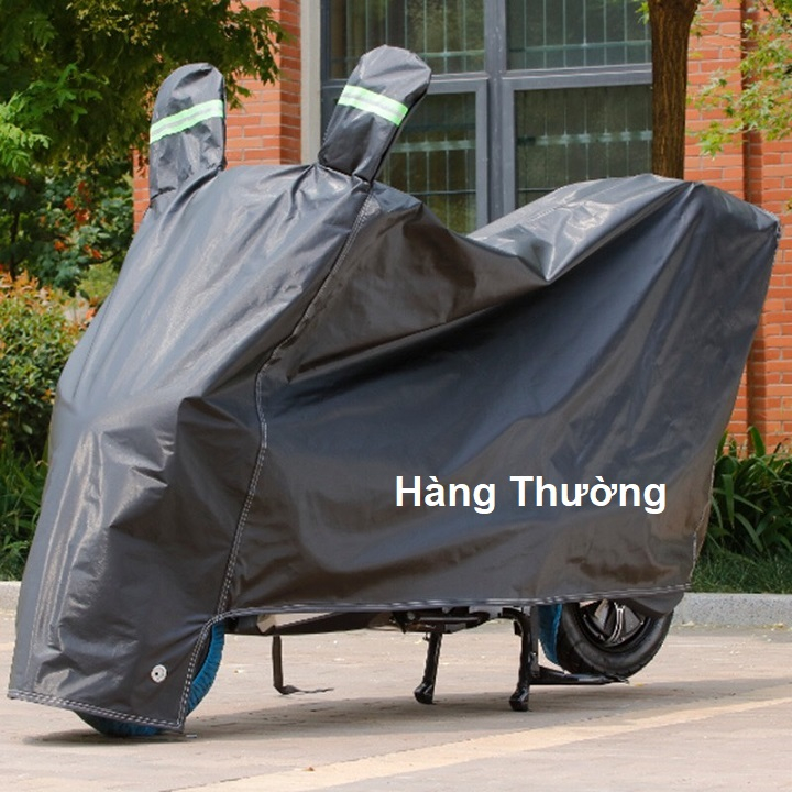 Áo trùm xe, Bạt Phủ Xe Máy 3D Tráng Nhôm Che Mưa Nắng Cách Nhiệt Chống Tia UV Tránh Phai Màu Xe