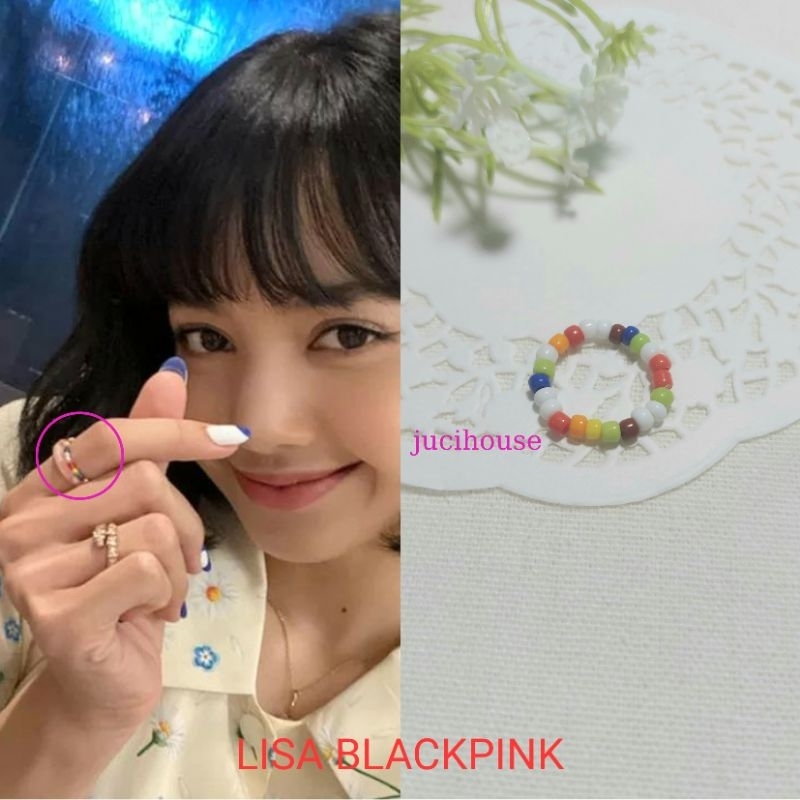 Vòng tay hạt cườm Jennie BlackPink handmade #jucihouse