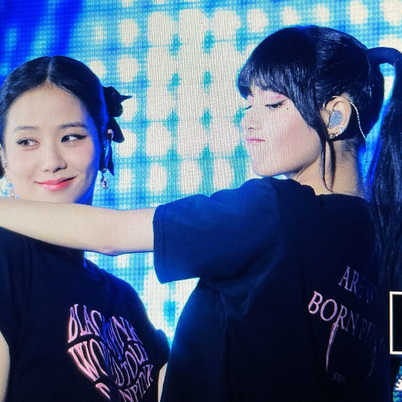 Áo Phông, Áo Croptop Blackpink Chất Liệu Cotton Thấm Hút Mồ Hôi Đi Concert