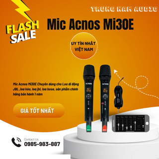 Micro Acnos Mi30E Chính hãng giá tốt