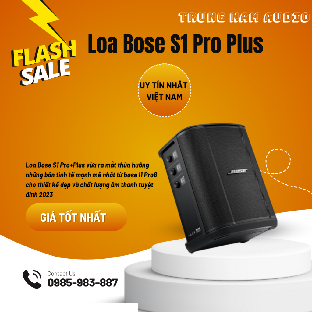 Loa Bose S1 Pro Plus 2023 Chính hãng