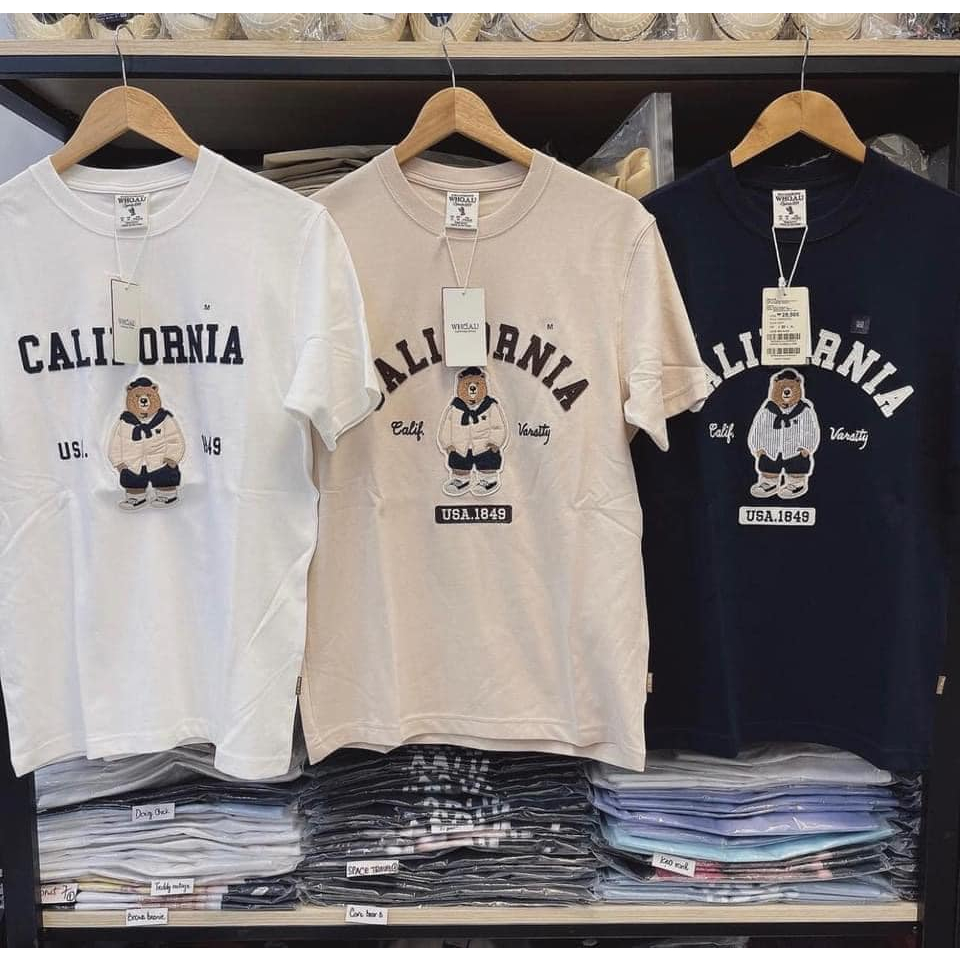 Áo thun WHO.A.U California USA.1849