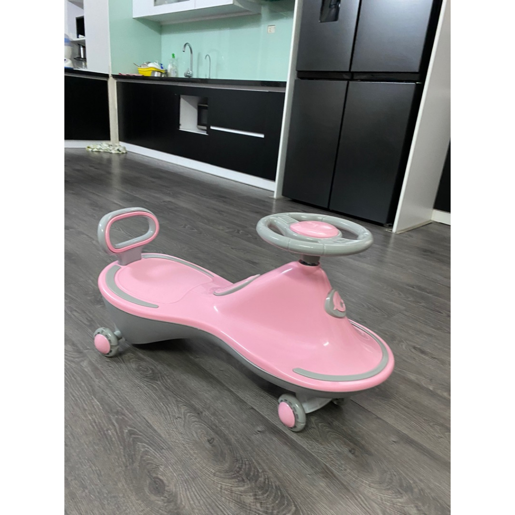 Xe lắc cho bé, Xe chòi chân trẻ em có tựa lựng phát nhạc đèn sinh động