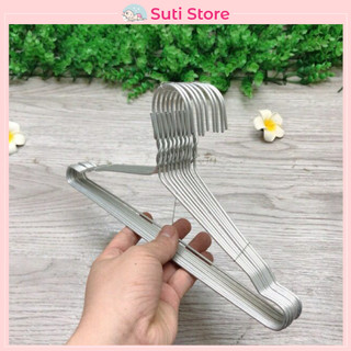 Set 10 móc nhôm, móc treo, phơi quần áo cho bé sơ sinh