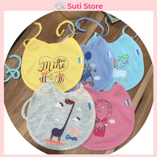 Yếm cotton buộc dây Thái Hà Thịnh cho bé