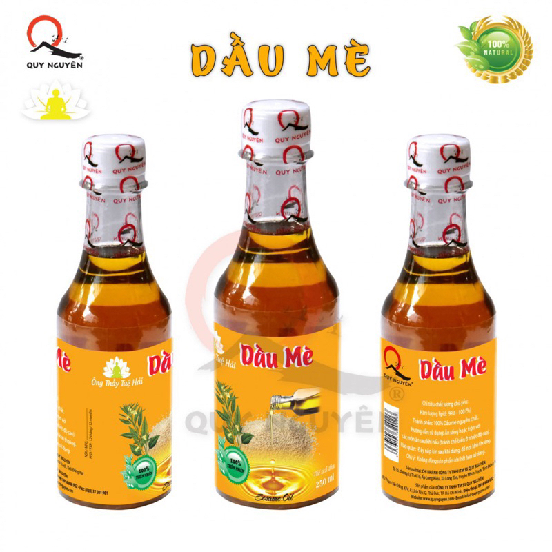 Dầu mè Quy Nguyên 250ml