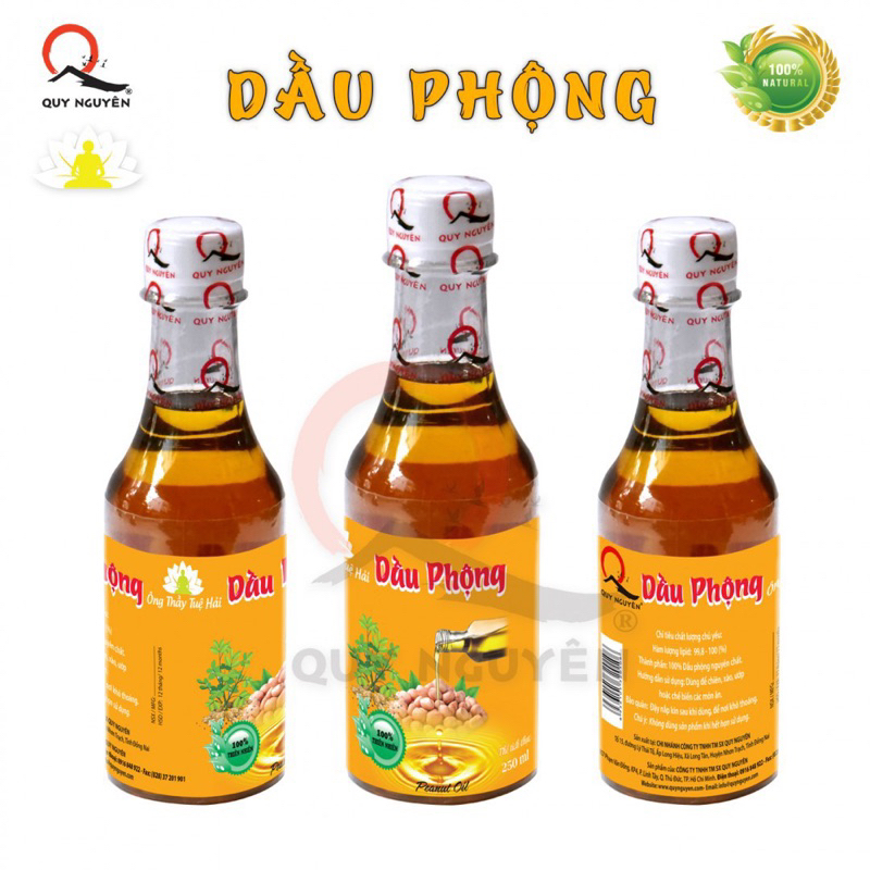 Dầu phộng Quy Nguyên 250ml