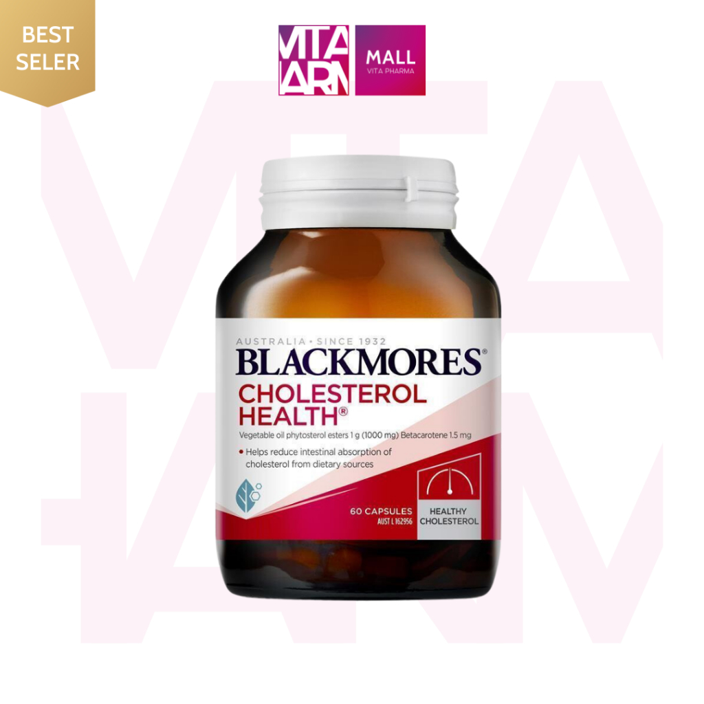 Viên uống cân bằng mỡ máu, giảm cholesterol Blackmores Cholesterol Health 60 viên của Úc