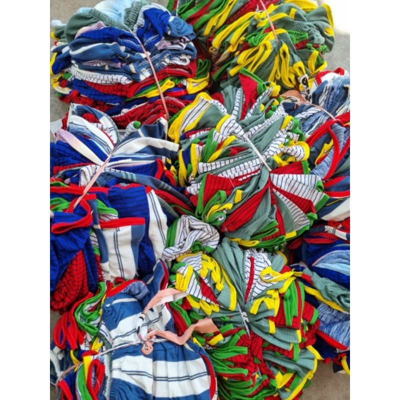 SÉT 10 QUẦN ĐÙI KẺ COTTON CHẤT DÀY ĐẸP CHO BÉ TRAI BÉ GÁI 5-18kg