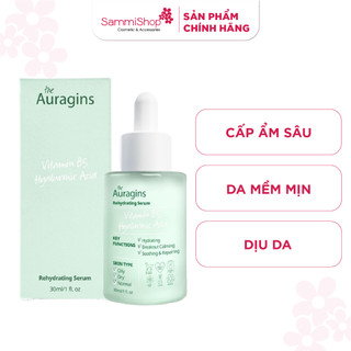 The Auragins Tinh chất Vitamin B5 Hyaluronic Acid Rehydrating Serum 30ml