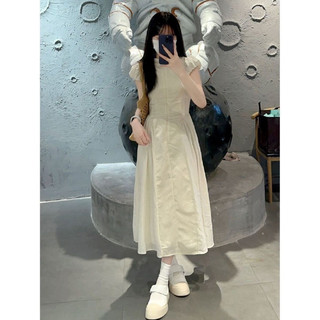 (order QC) Váy cánh tiên tay bồng chiết eo