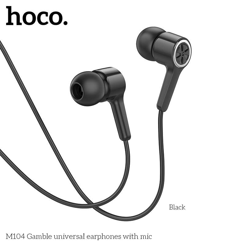 Tai Nghe Có Dây Hoco M104 Có Mic Bảo Hành 12 Tháng