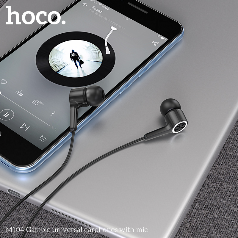 Tai Nghe Có Dây Hoco M104 Có Mic Bảo Hành 12 Tháng