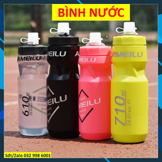 Bình nước thể thao A002 dung tích 710ml và 610ml nhựa an toàn Túi chạy bộ đeo bình nước magic1
