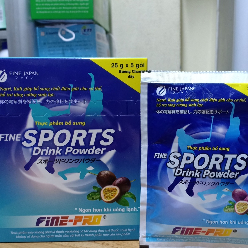 Fine Sport Drink Powder bột pha nước uống bù điện giải của Nhật Bản