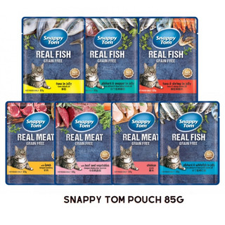 Pate snappytom cho mèo - gói/lon đủ vị 70g 85g 400g